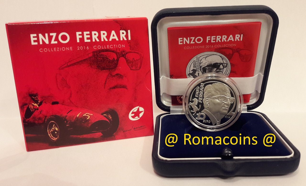 10_Euro_Italia_2016_Enzo_Ferrari_Romacoins_2