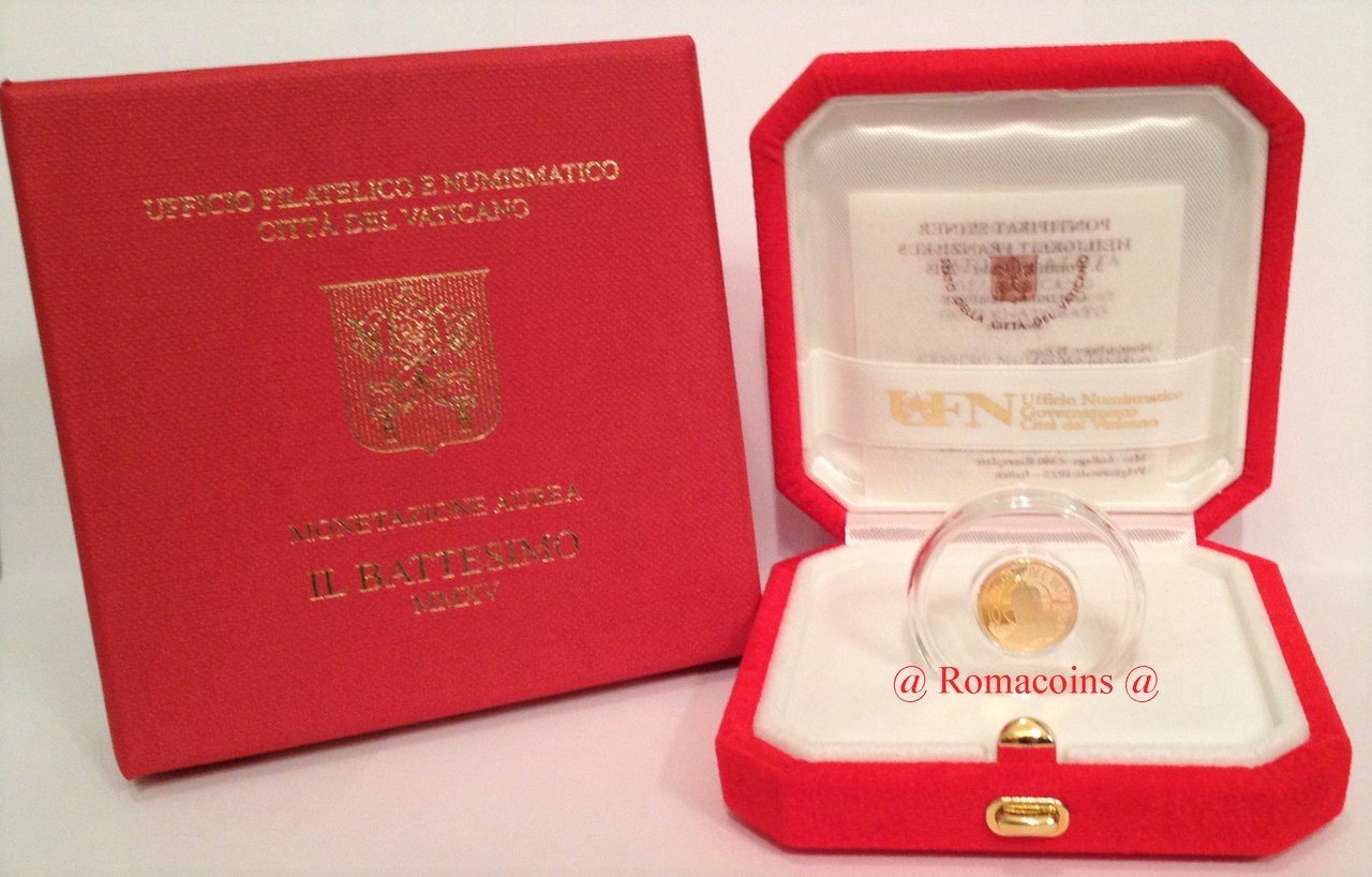 10_Euro_Vaticano_2015_Oro_Fondo_Specchio_Il_Battesimo_Romacoins