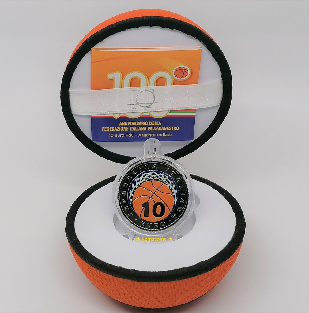 10_Euros_Italie_2021_Argent_100_Ans_Basket_Fip_Bu