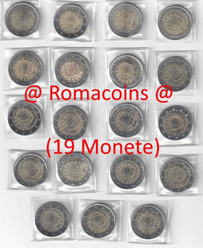 19_X_2_Euro_2015_30_Jahre_Europaflagge_Sondermuenzen_Unc