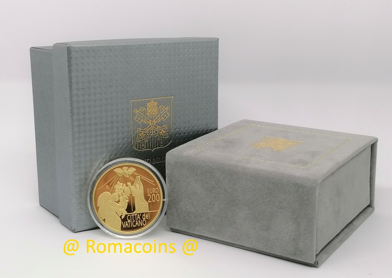 200_Euro_Vatikan_2020_Goldmuenze_Polierte_Platte_PP_Romacoins