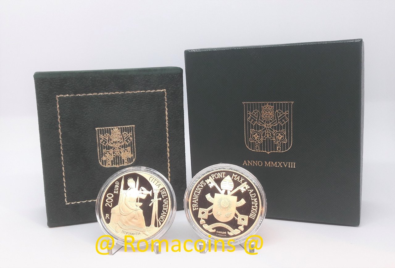 200_Euros_Vaticano_2018_Moneda_Oro_Proof
