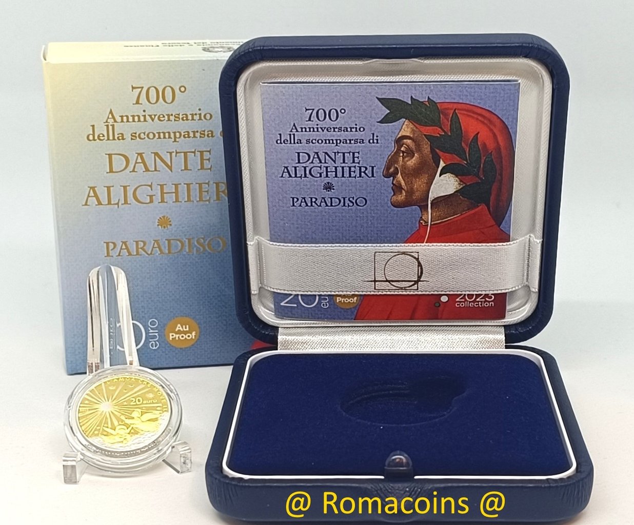 20_Euro_Italia_2023_Oro_Dante_Alighieri_Paradiso_Rarissima