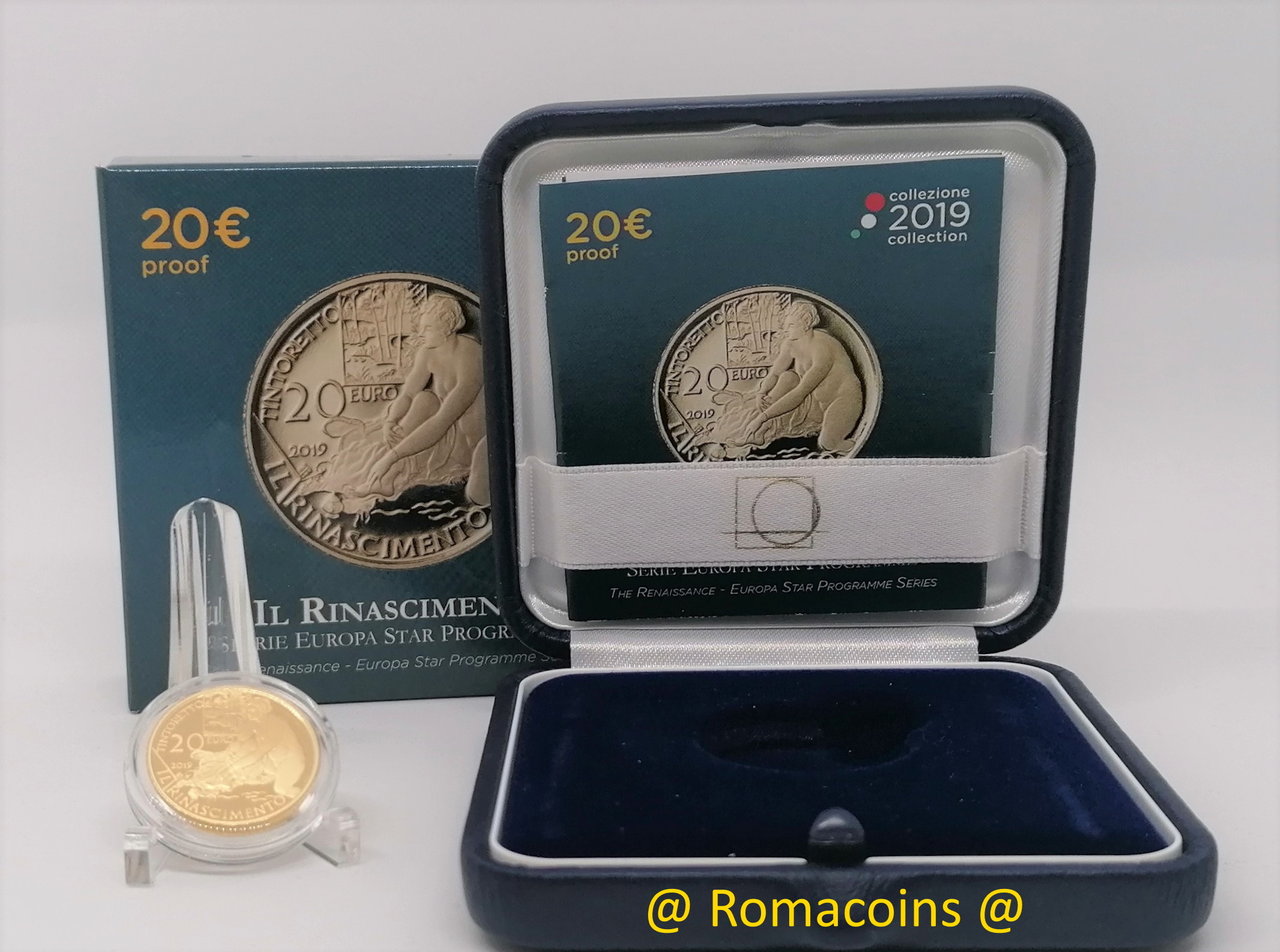 20_Euros_Italie_2019_Tintoretto_Or_Be_Proof