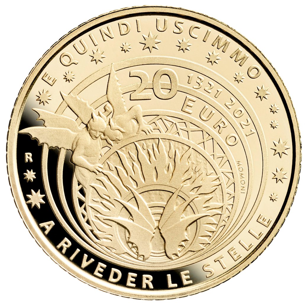20_Euros_Italie_2021_Dante_Alighieri_Or_Be_Proof