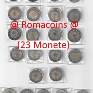 23 X 2 Euros 2015 30 Ans Drapeau Européen Unc