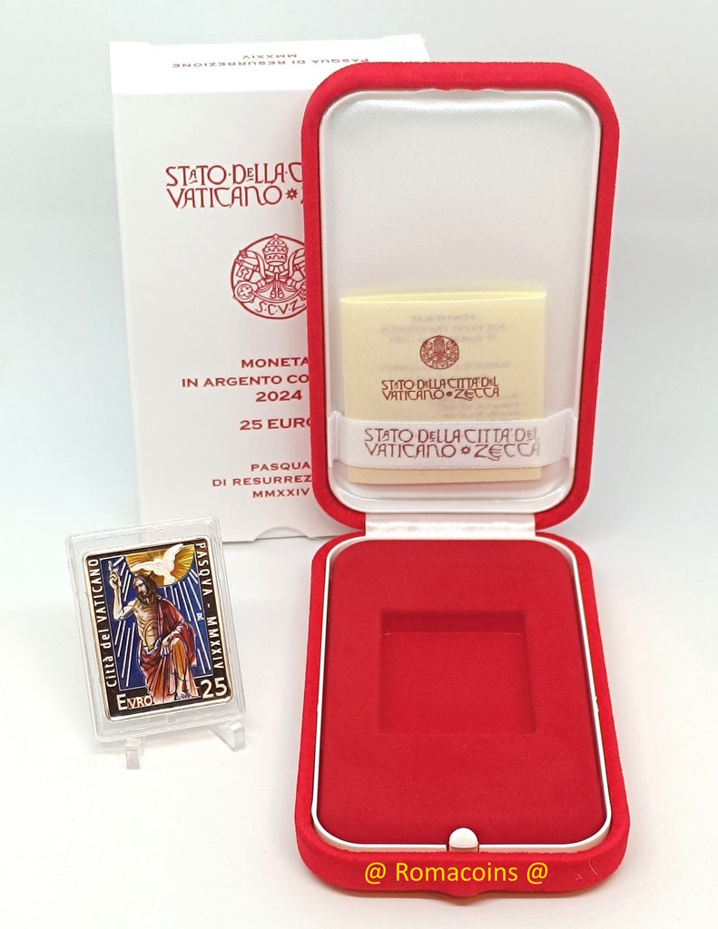 25_Euro_Vatican_2024_Colored_Silver_Proof_Easter