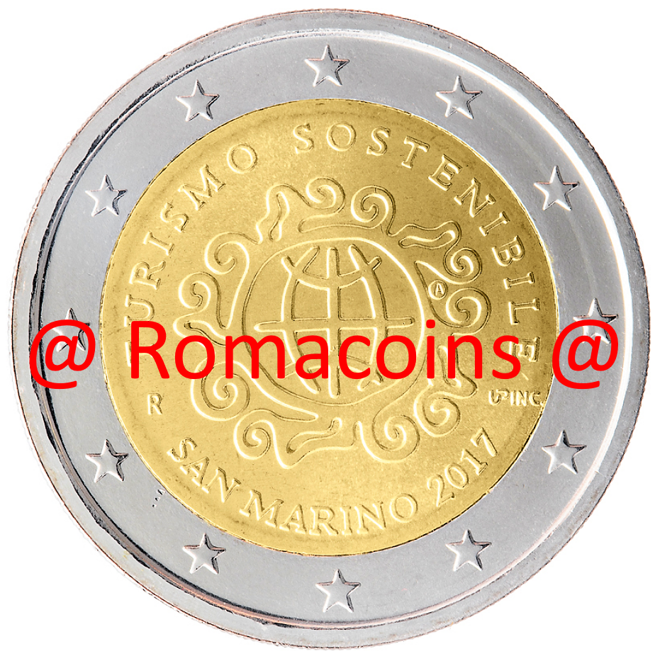2_Euro_Commemorative_Coin_San_Marino_2017_Sustainable_Tourism
