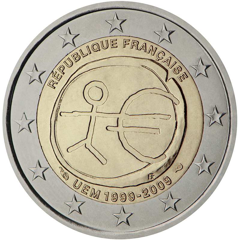 thumbnail image 2 of 2024 France 2 Euro Commemorative Medical Research BU Coin – In Protective Capsule 2 of 3
