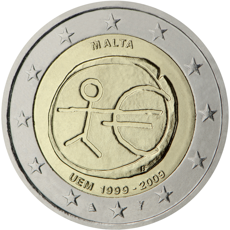 2_Euro_Commemorativi_Malta_2009_Emu-Romacoins
