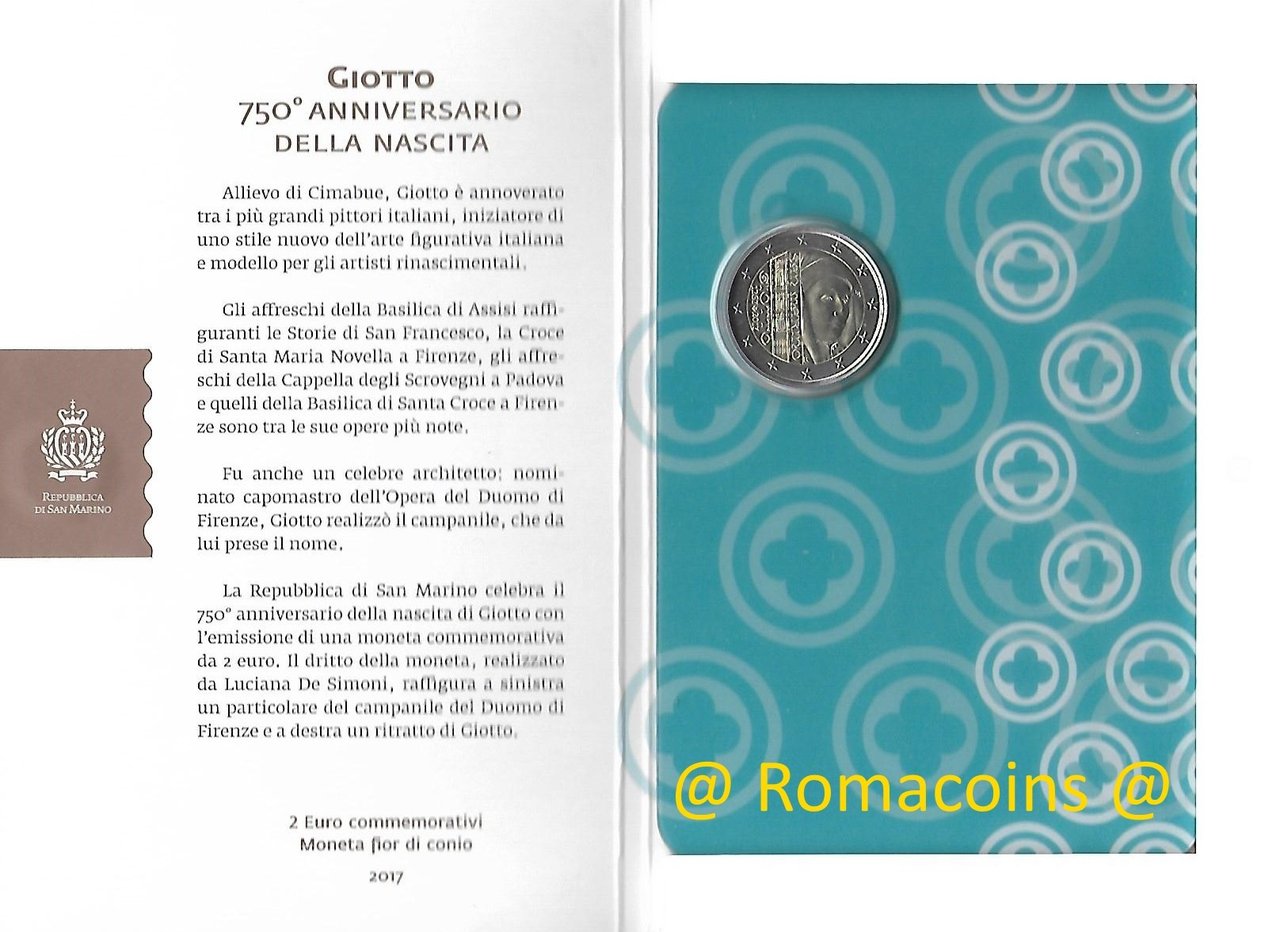 2_Euro_Sondermuenze_San_Marino_2017_Giotto_Romacoins