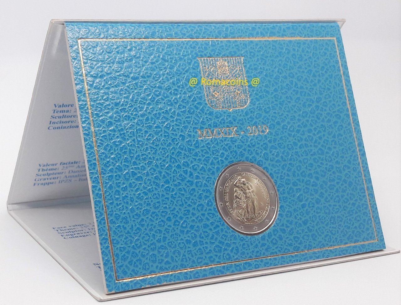 2_Euro_Sondermuenze_Vatikan_2019_Sixtinische_Kapelle