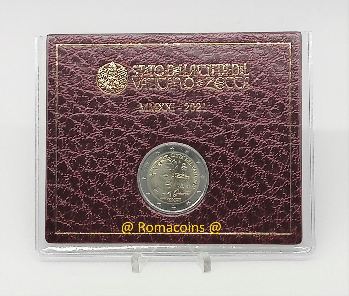 2_Euro_Sondermuenze_Vatikan_2021_Dante_Alighieri_St.