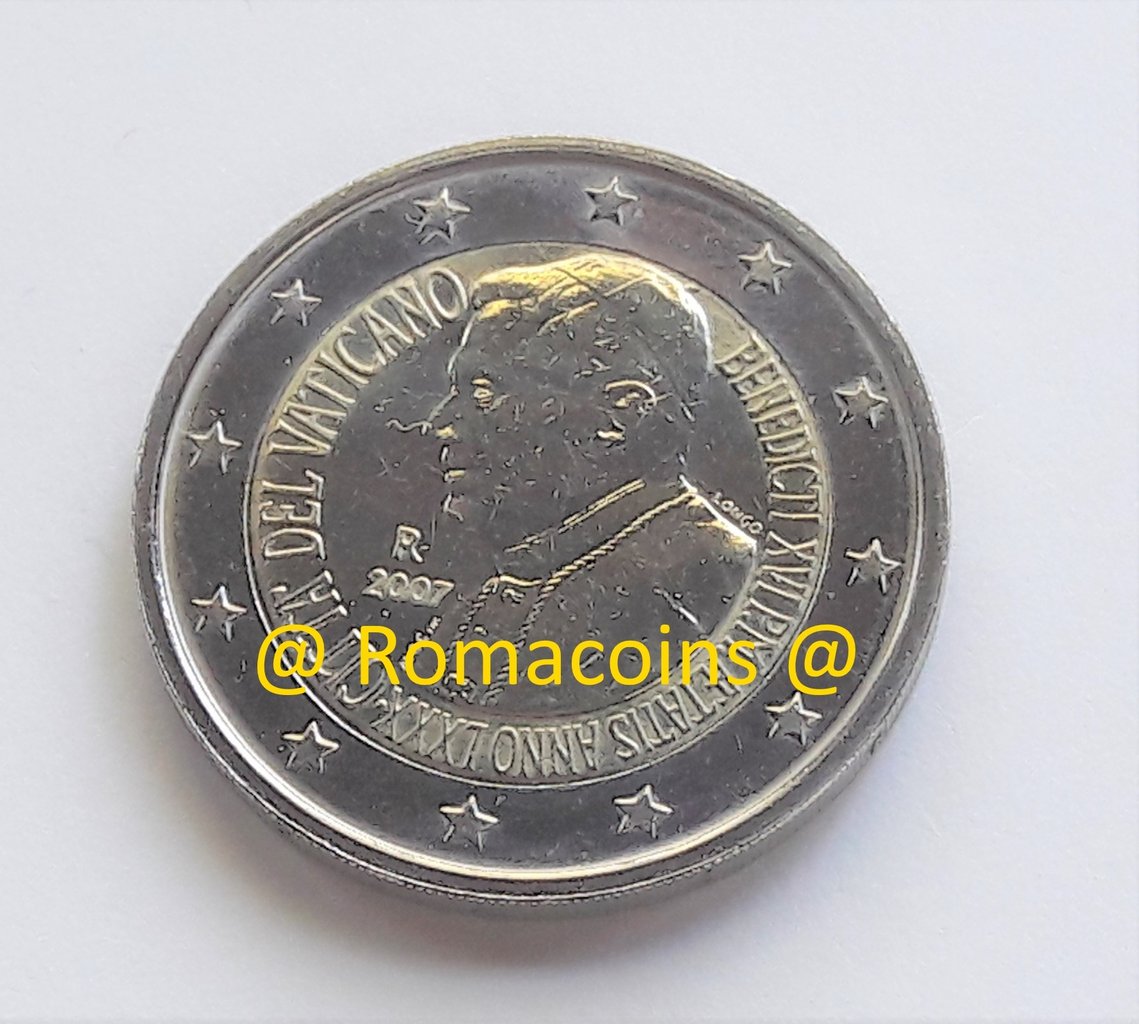 2_Euro_Vatikan_2007_Sondermuenze_ohne_blister_Romacoins
