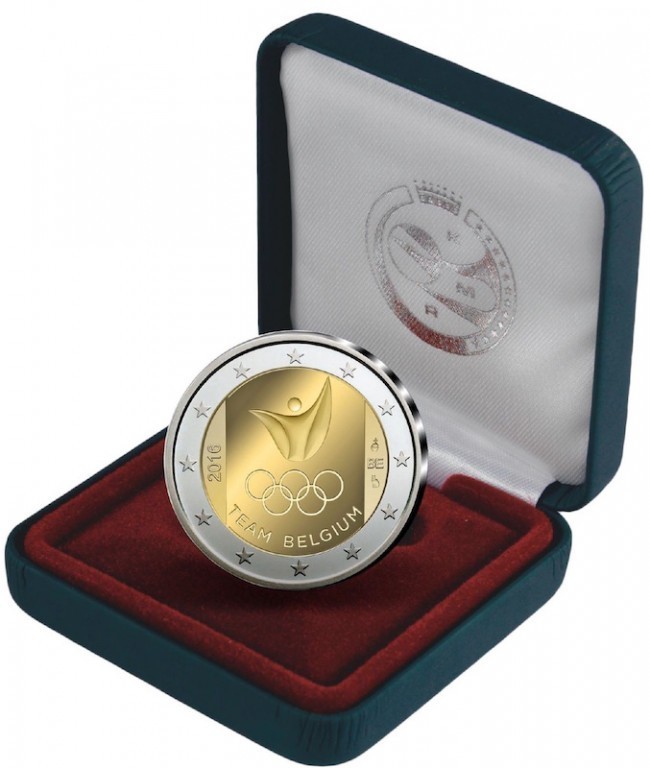 2_Euros_Belgique_2016_Be_Belle_epreuve_Romacoins