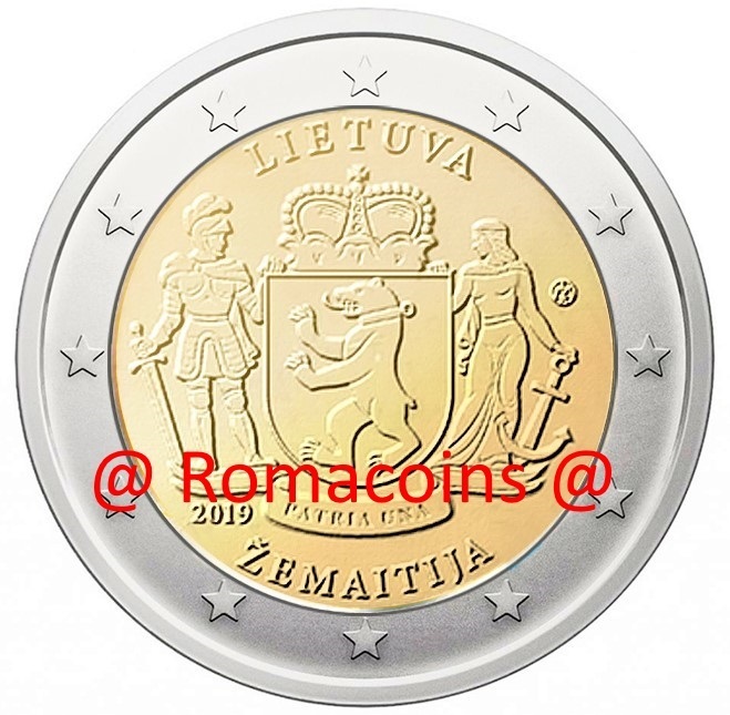 2_Euros_Commemorative_Lituanie_2019_Zemaitija