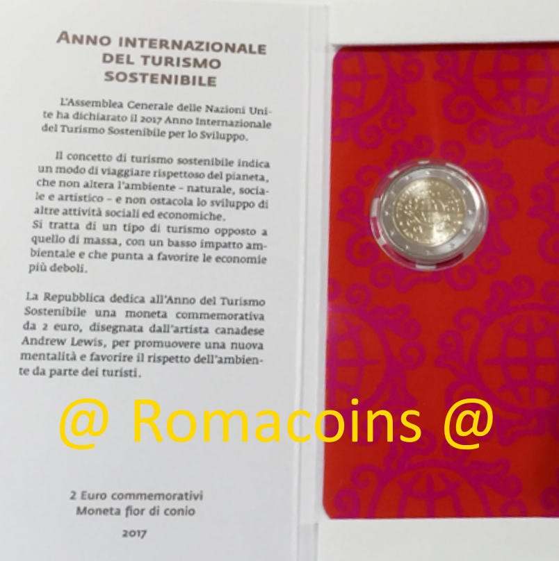 2_Euros_Commemorative_Saint-Marin_2017_Tourisme_Durable_Coffret