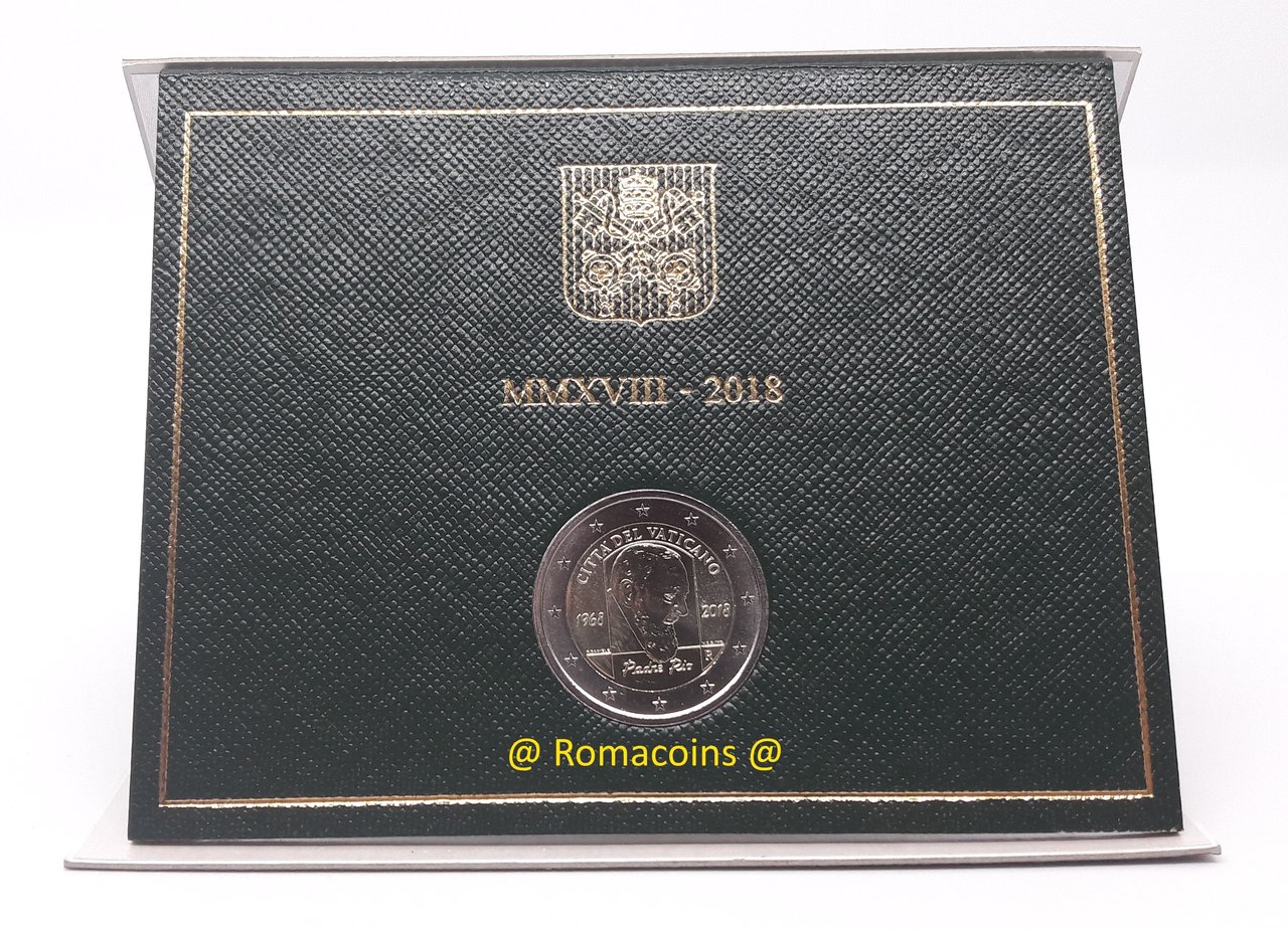 2_Euros_Commemorative_Vatican_2018_Pere_Pieux_Bu