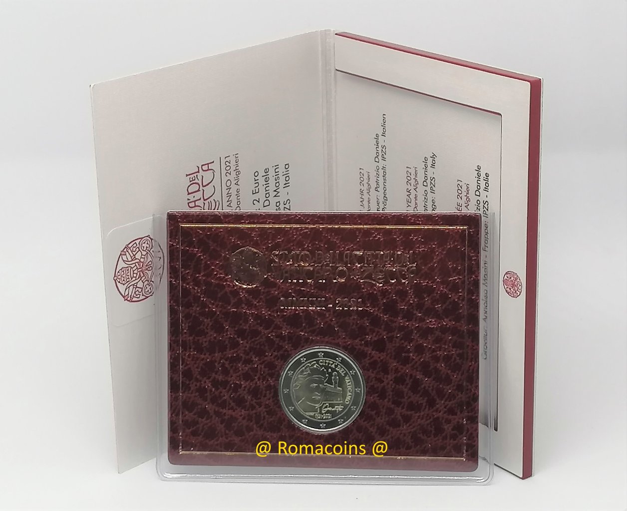 2_Euros_Commemorative_Vatican_2021_Dante_Alighieri_Bu