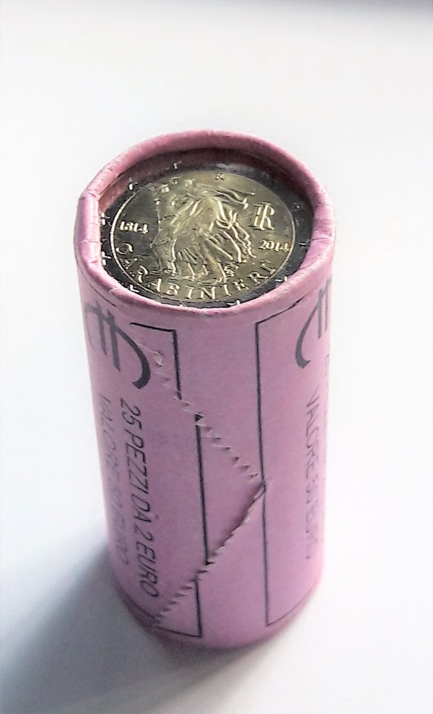 2_Euros_Italie_2014_Arma_Carabinieri_Rouleau