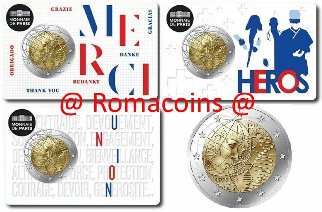 3_Coincard_Francia_2020_Ricerca_Medica_2_Euro_Commemorativi_Fdc