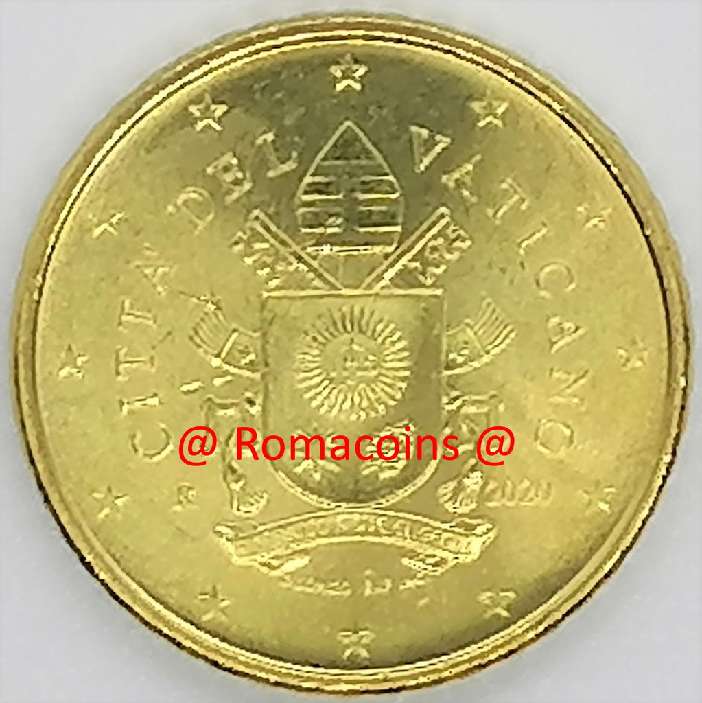 50_Cent_Vatikan_2020_Muenze_Papst_Franziskus