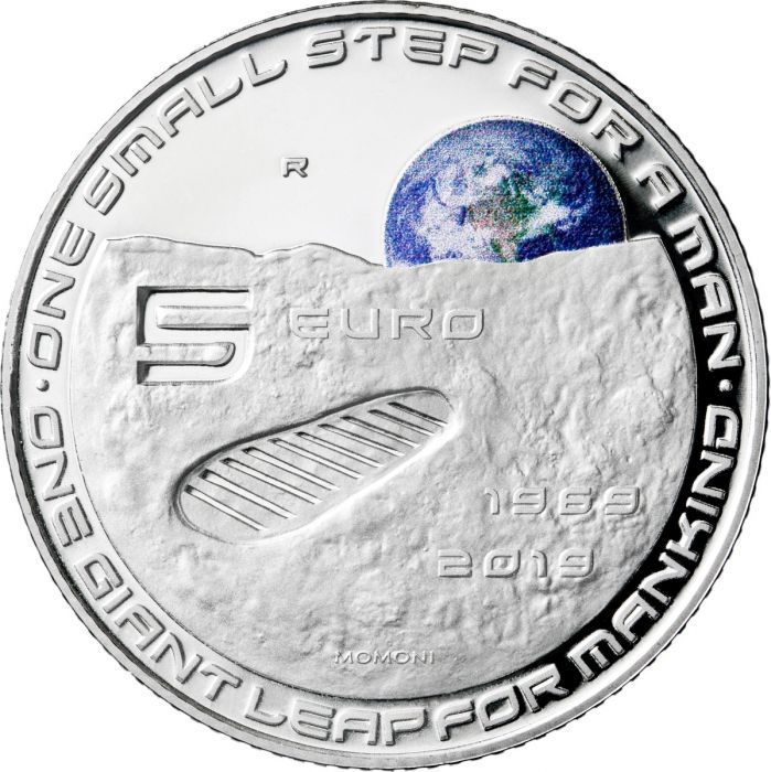 5_Euro_Italia_2019_50_Anni_Sbarco_Luna_Argento_Proof