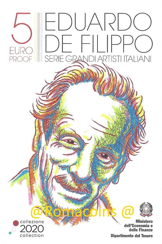 5_Euro_Italia_2020_Eduardo_De_Filippo_Proof