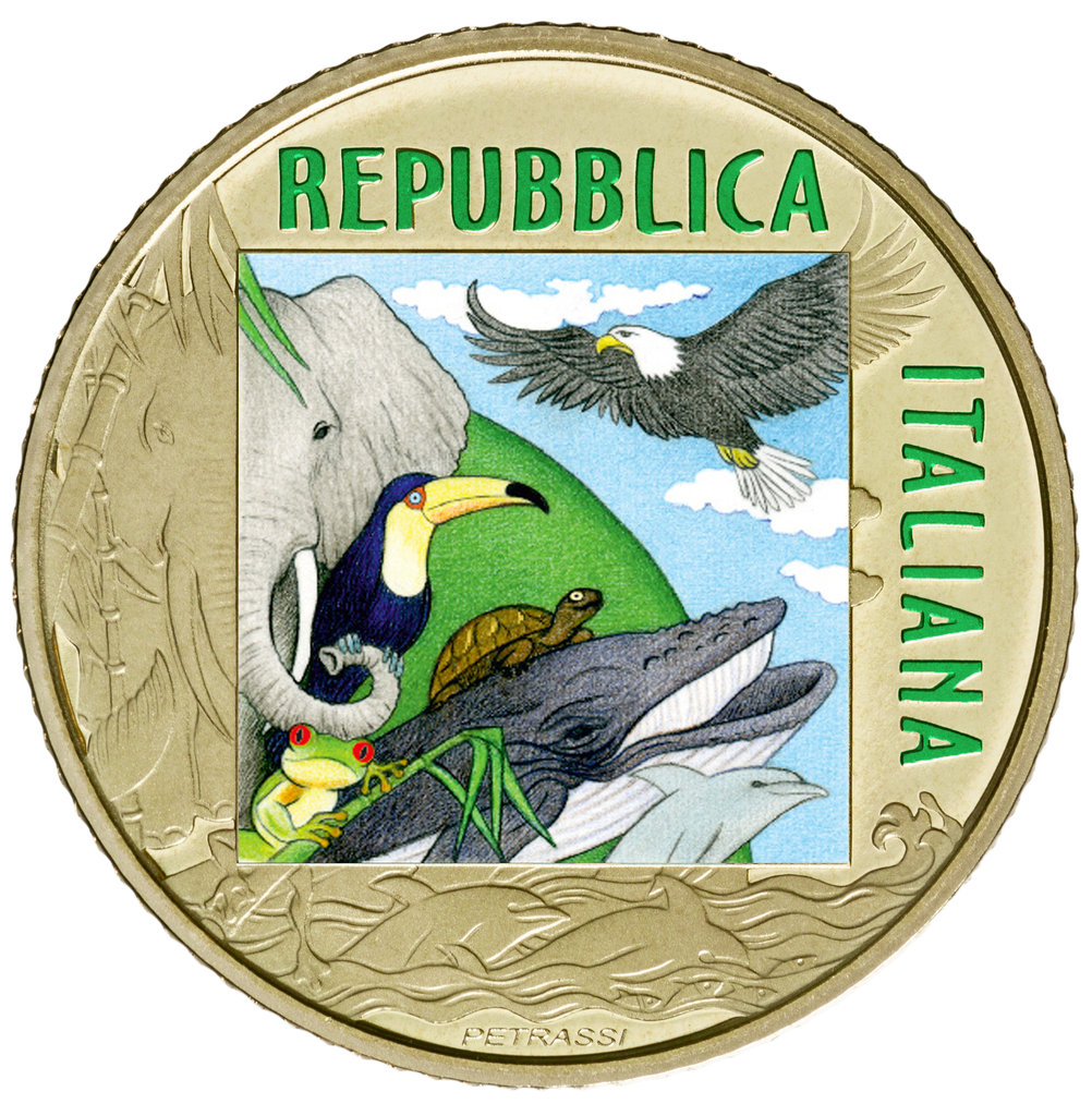 5_Euro_Italien_2021_Eisbaer_Muenze_Nachhaltige_Welt