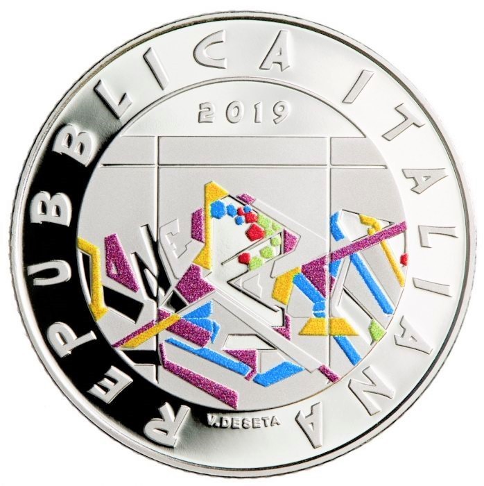 5_Euro_Italy_2019_Berlin_Wall_Silver_Proof