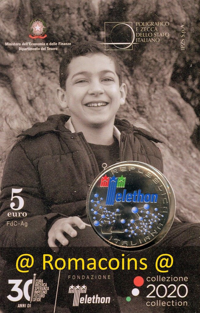 5_Euro_Italy_2020_Telethon_Foundation_Silver_in_Blister_Pack