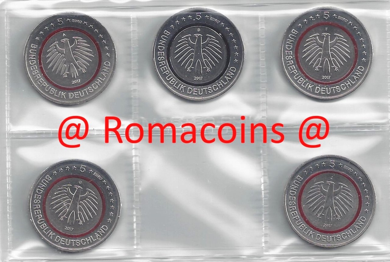 5_Euros_Alemania_2017_Zona_Tropical_Monedas_5_Cecas_Romacoins