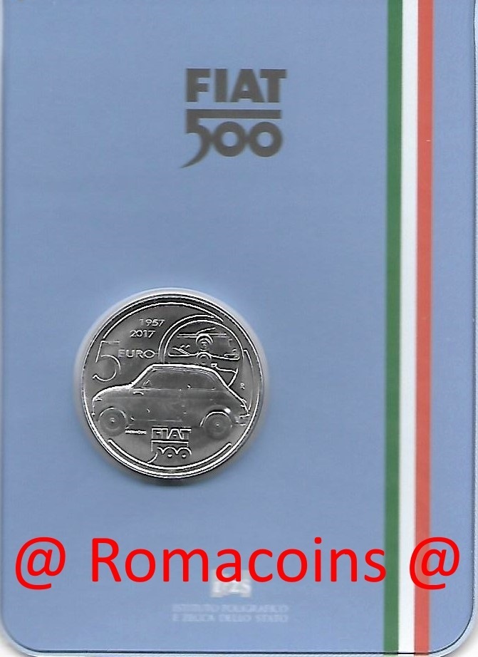 5_Euros_Italia_2017_60_Anos_Fiat_500_Plata_Fdc