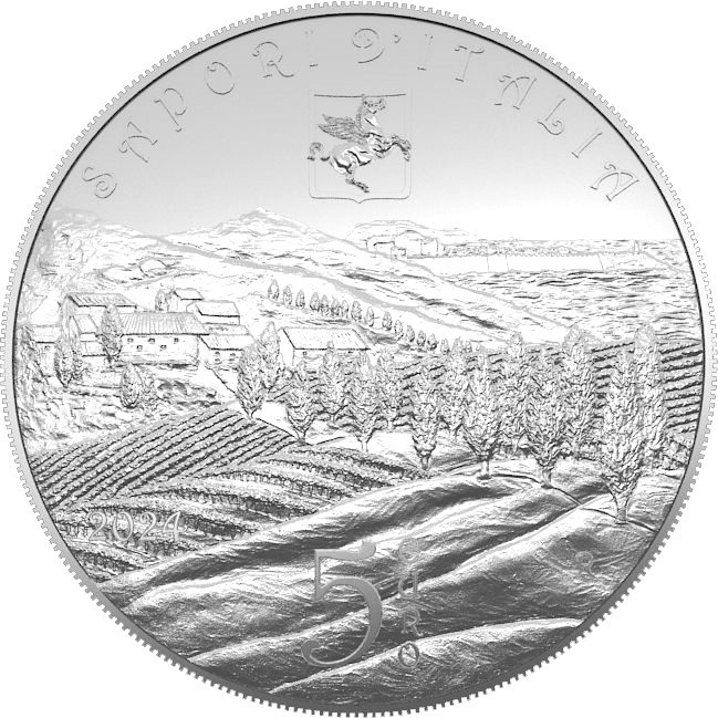 5_Euros_Italia_2024_Vinsanto_y_Cantucci_Region_Toscana
