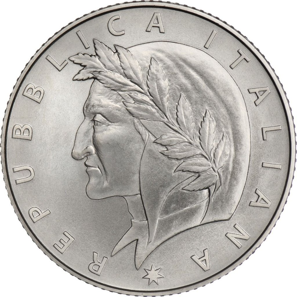 5_Euros_Italie_2023_Argent_Dante_Alighieri_Paradis_Bu