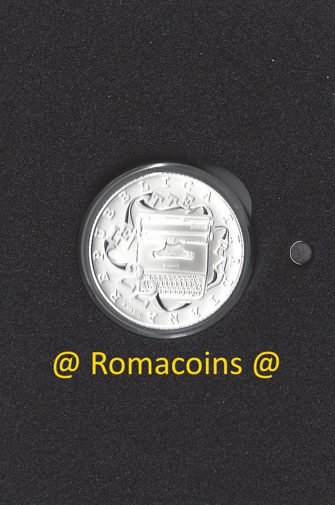 5_Euros_Olivetti_Blanche_2020_Italie_Piece_Argent_Bu_Romacoins