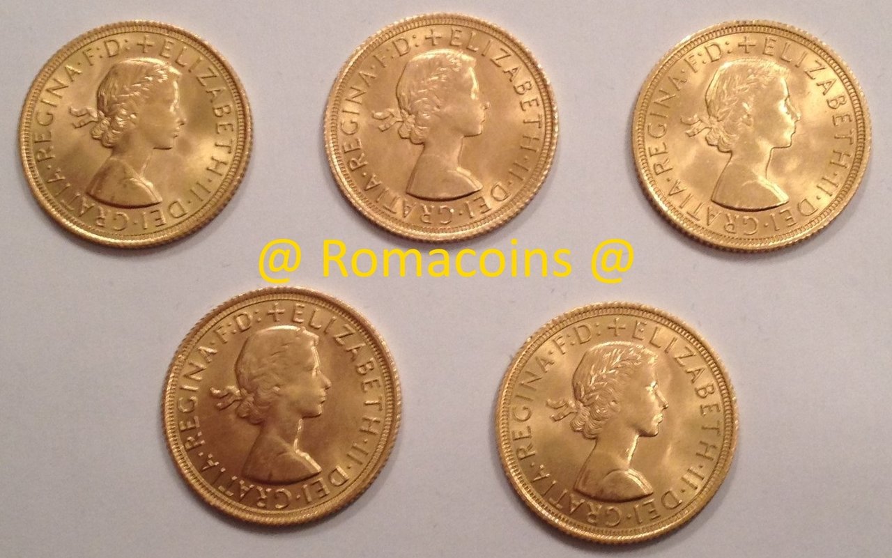 5_Sterline_Oro_Monete_Regina_Elisabetta_Romacoins