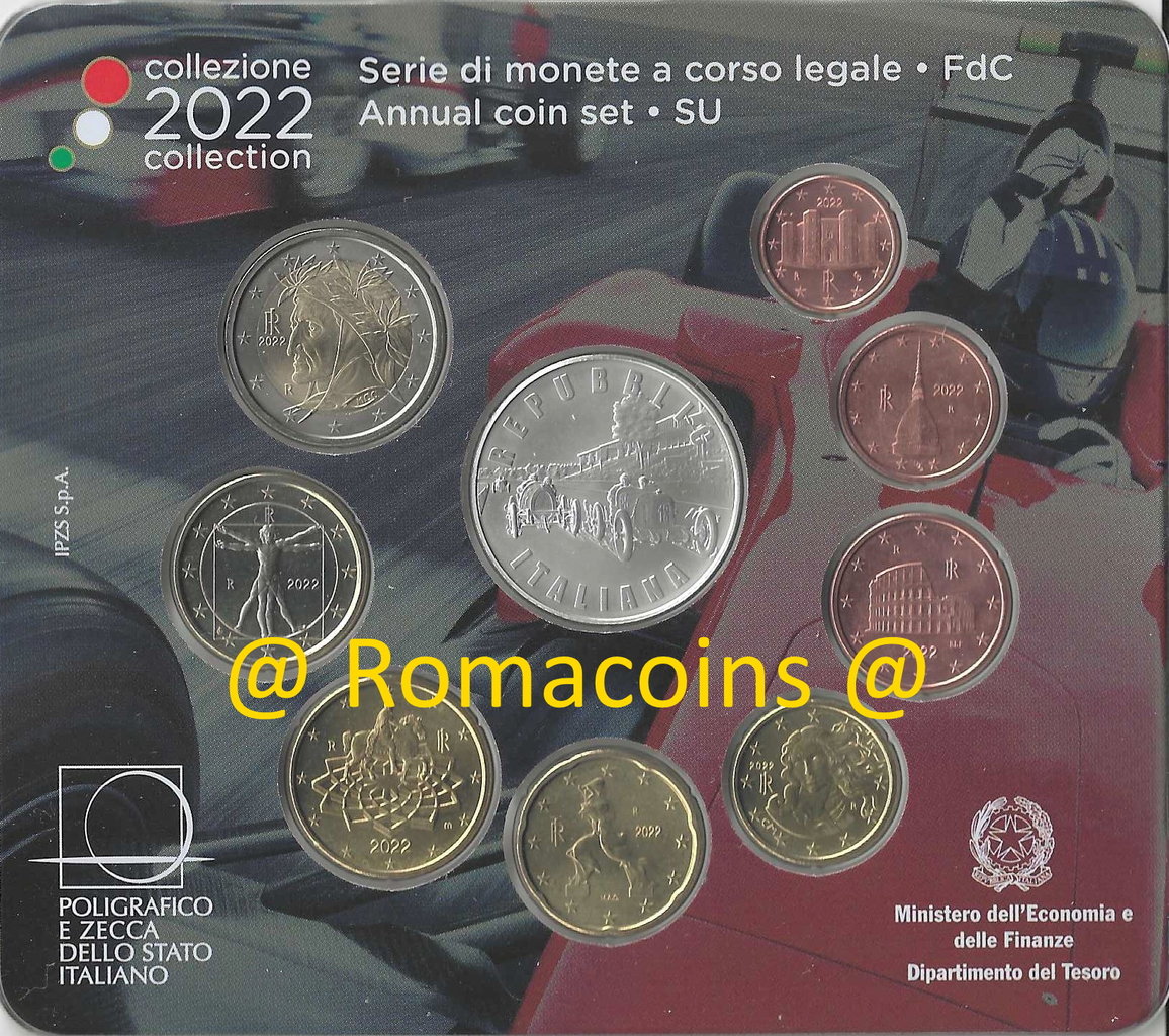 Bu_Italie_2022_5_Euros_Hippodrome_de_Monza_Coffret_Romacoins