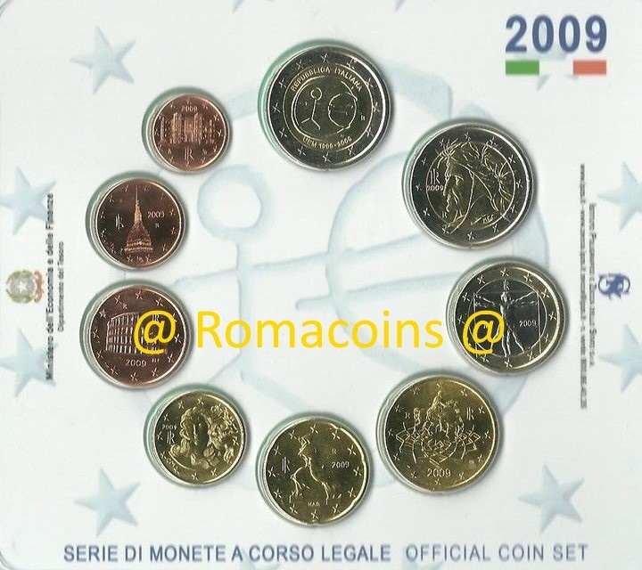 Bu_Set_Italy_2009_Euro_9_Coins