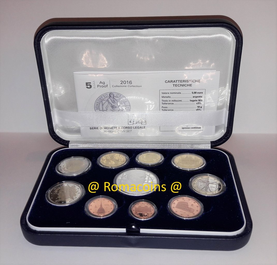 Bu_Set_Italy_Proof_2016_Benedetto_Croce_Romacoins