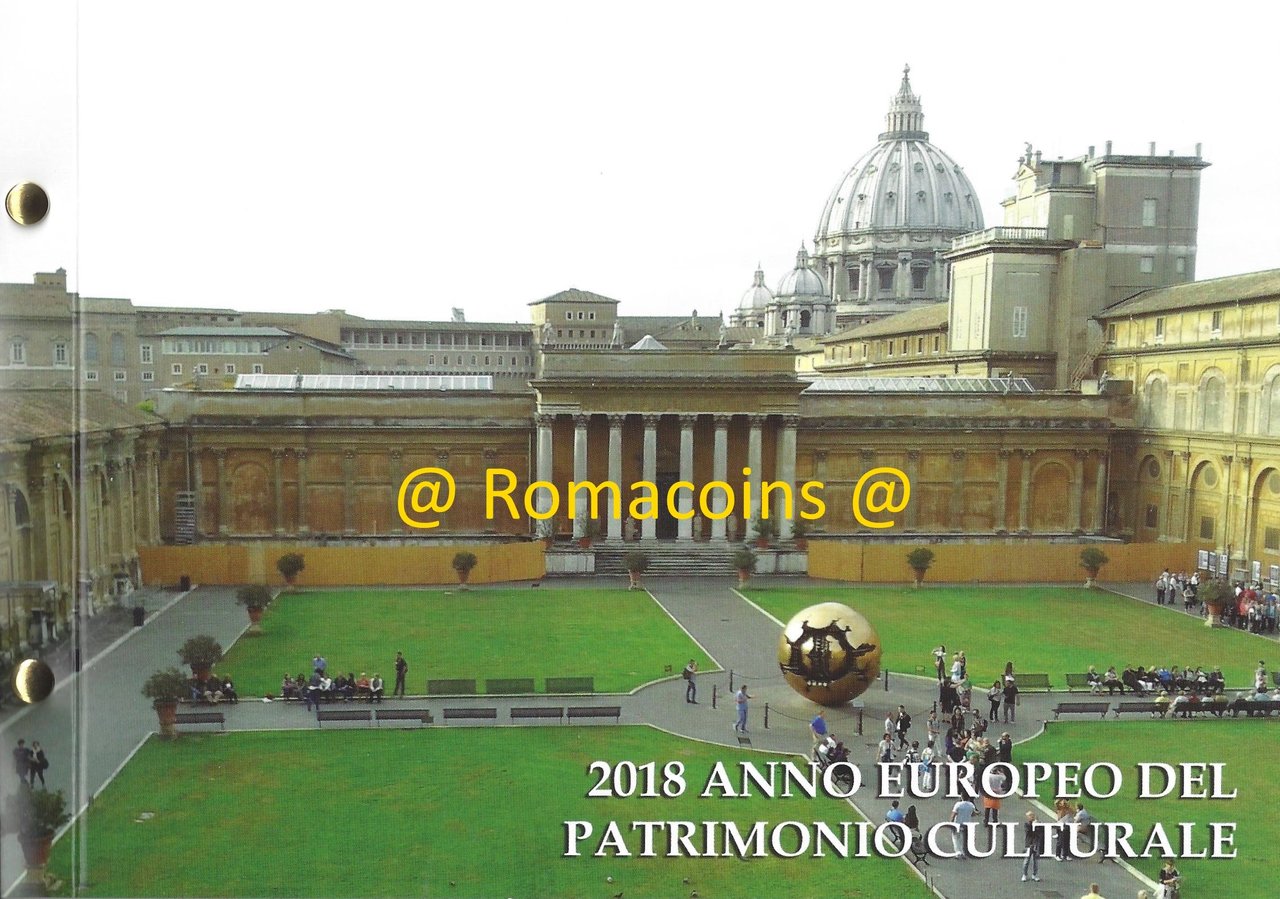 Busta_Filatelica_Numismatica_Vaticano_2018_Patrimonio_C._Romacoins
