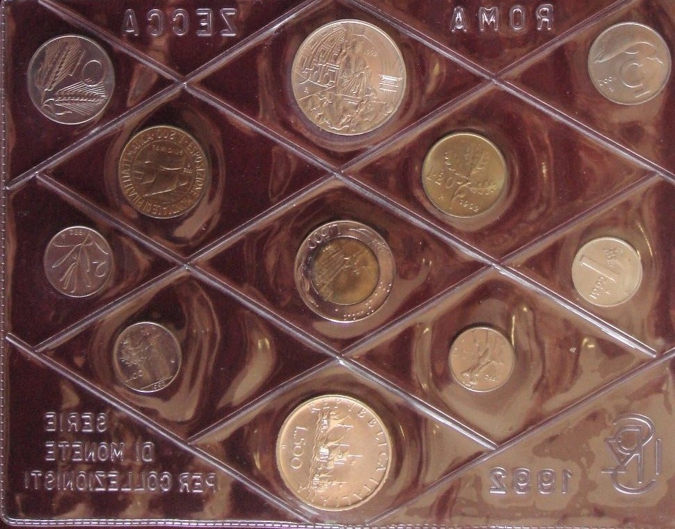Cartera_Italia_1992_Oficial_Fdc_Flor_de_Cuno