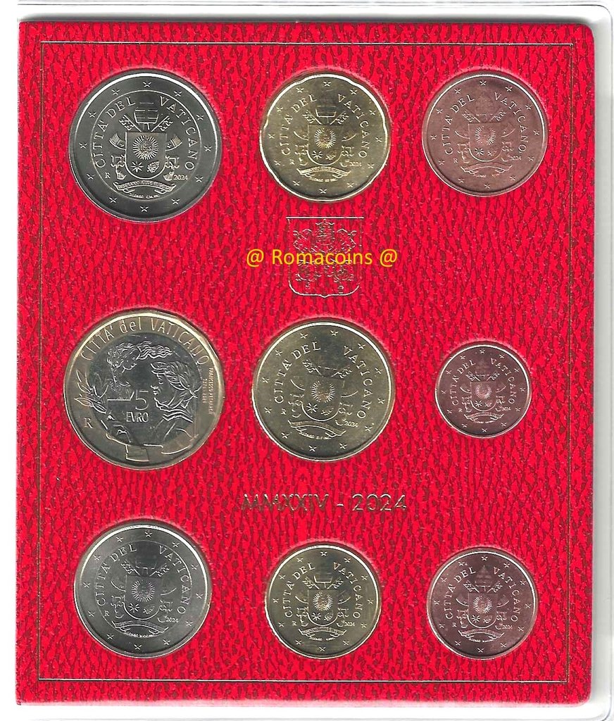 Cartera_Vaticano_2024_Euroset_5_Euros_Bimetalica_Moneda