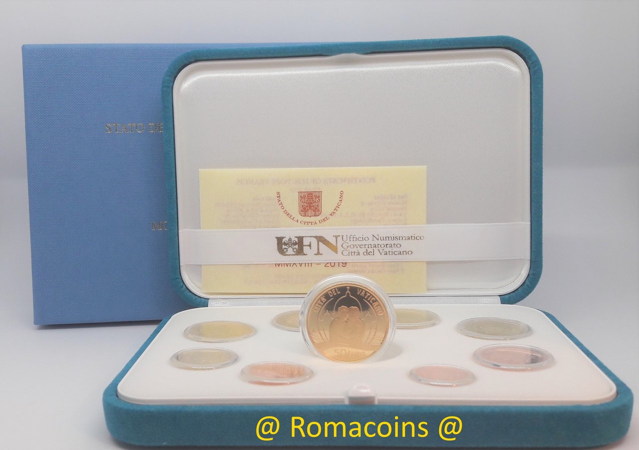 Cartera_Vaticano_Proof_2019_50_Euro_Oro_Oficial_Euroset
