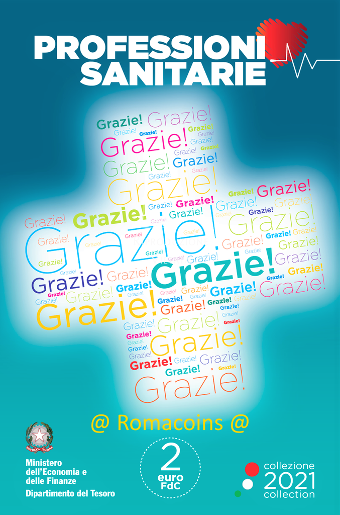 Coincard_2_Euro_Commemorativi_Italia_2021_Professioni_Sanitarie