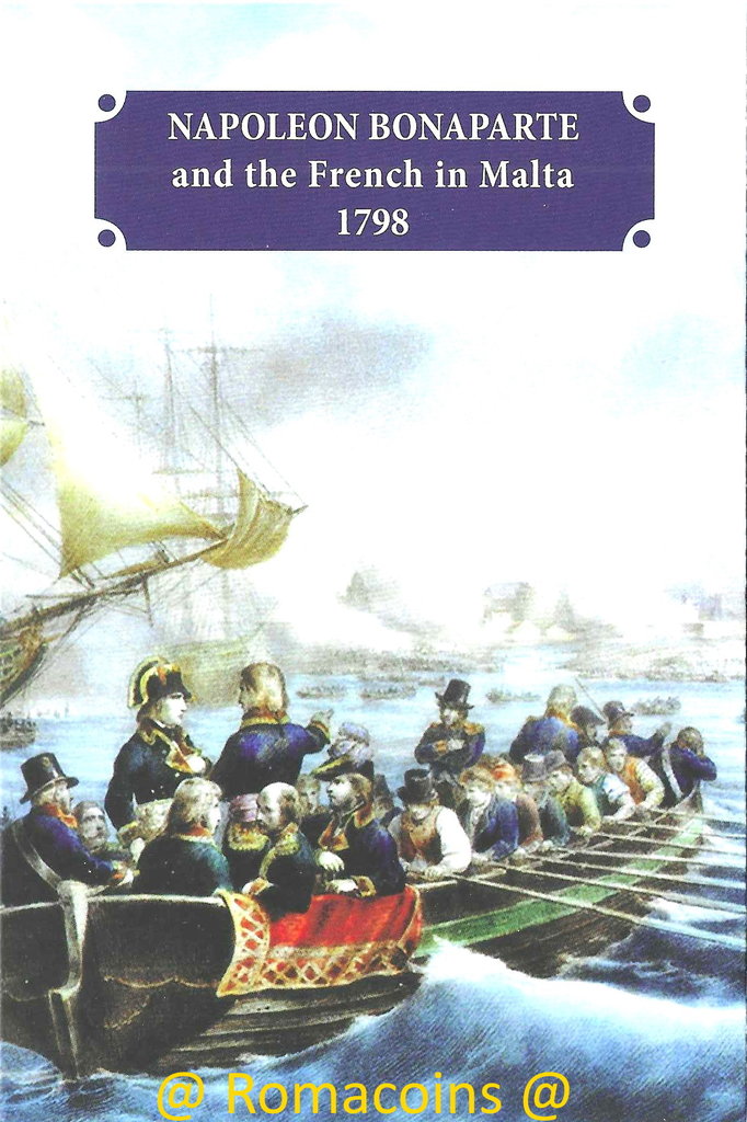 Coincard_2_Euro_Sondermuenze_Malta_2023_Napoleon_Bonaparte