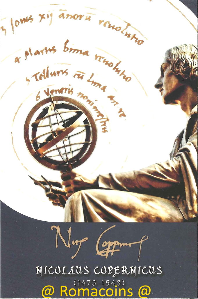 Coincard_2_Euro_Sondermuenze_Malta_2023_Nikolaus_Kopernikus