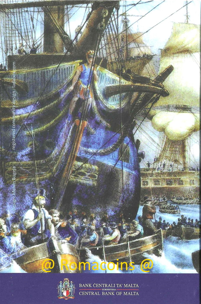 Coincard_2_Euros_Conmemorativos_Malta_2023_Napoleon