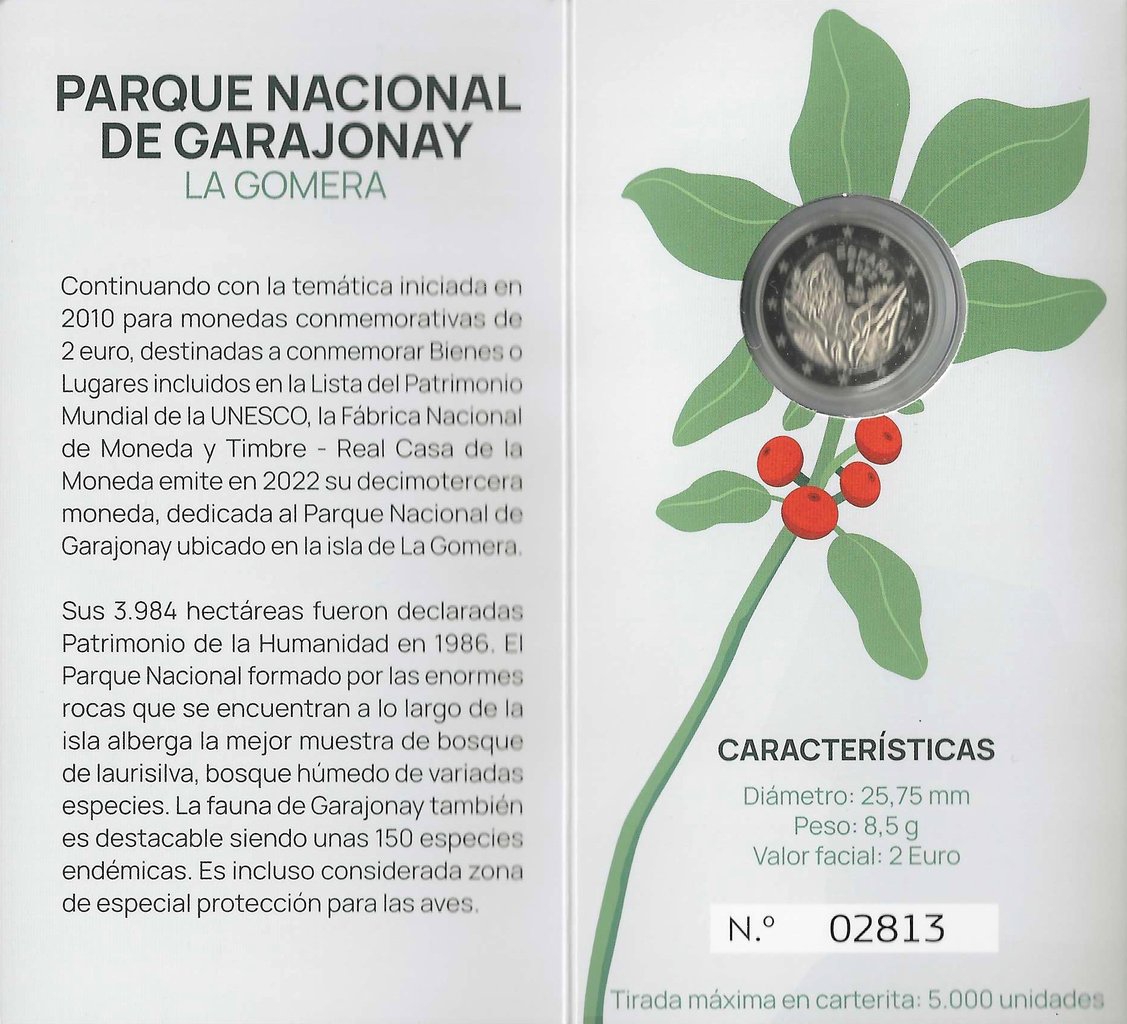Coincard_2_Euros_Espana_2022_Garajonay_Proof