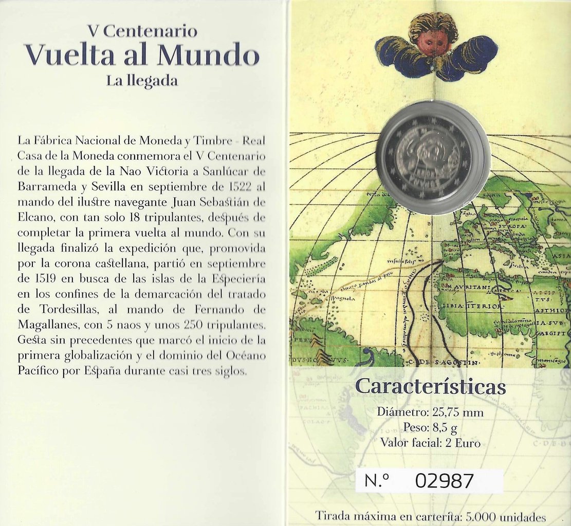 Coincard_2_Euros_Espana_2022_Sebastian_Elcano_Proof